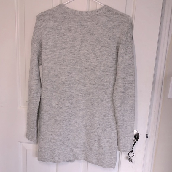 NWOT Wilfred Free Aronson Cardigan in Heather Light Grey - Picture 4 of 4